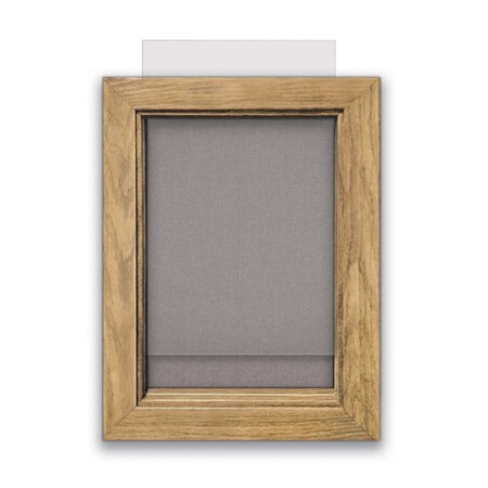 United Visual Products Indoor Enclosed Combo Board, 72"x36", Gold Frame/Burgundy & Cinnabar UVCB7236G-BURGUN-CINNABA